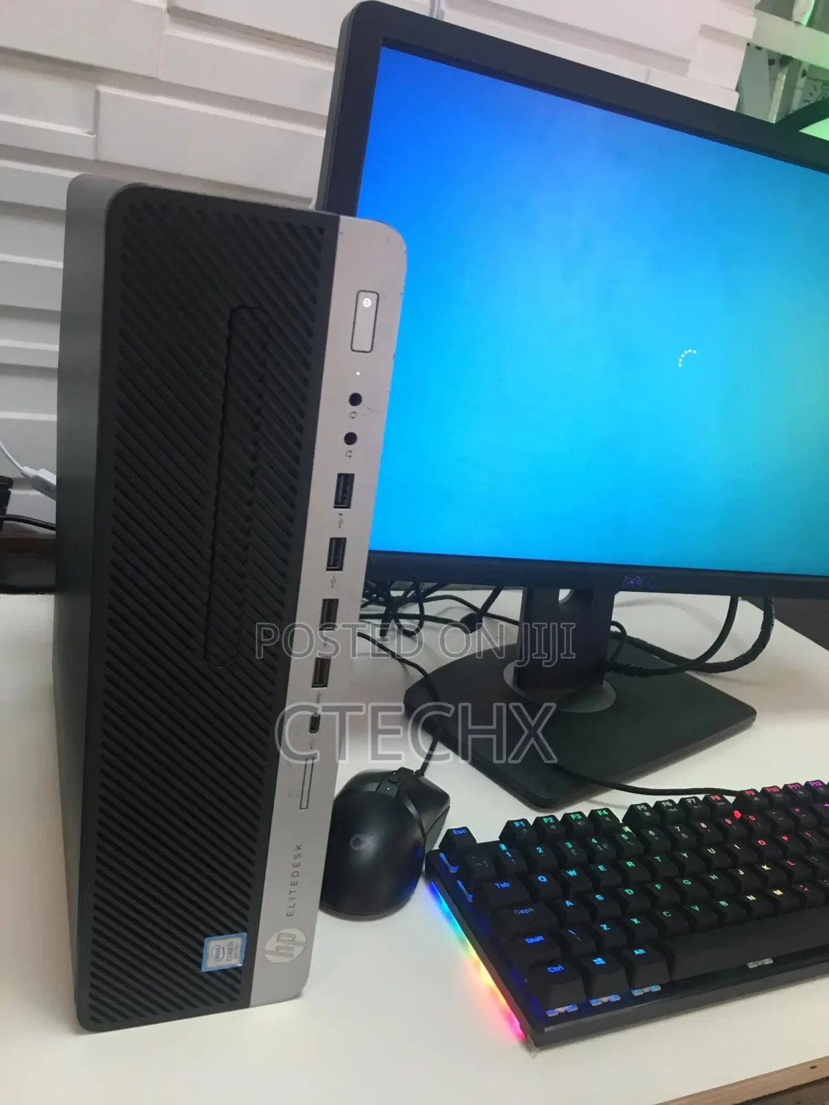 Desktop Computer HP EliteDesk 800 G4 8GB Intel Core I5 HDD 1T - Image 1