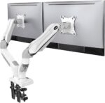 Huanuo Heavy Duty Dual Monitor Arm for 22~40 Inch Monitors - Image 3