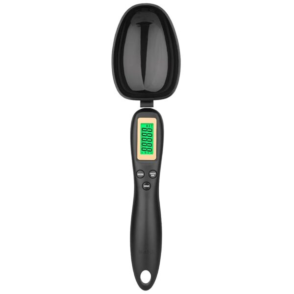 Mafiti Digital Measuring Spoon, Weighing Spoon Scale 500g / 0.1g High Precision with LCD Screen Display for Kitchen Gadgets Daily Meals and Pet/Dog/Cat Food Measuring Scoop