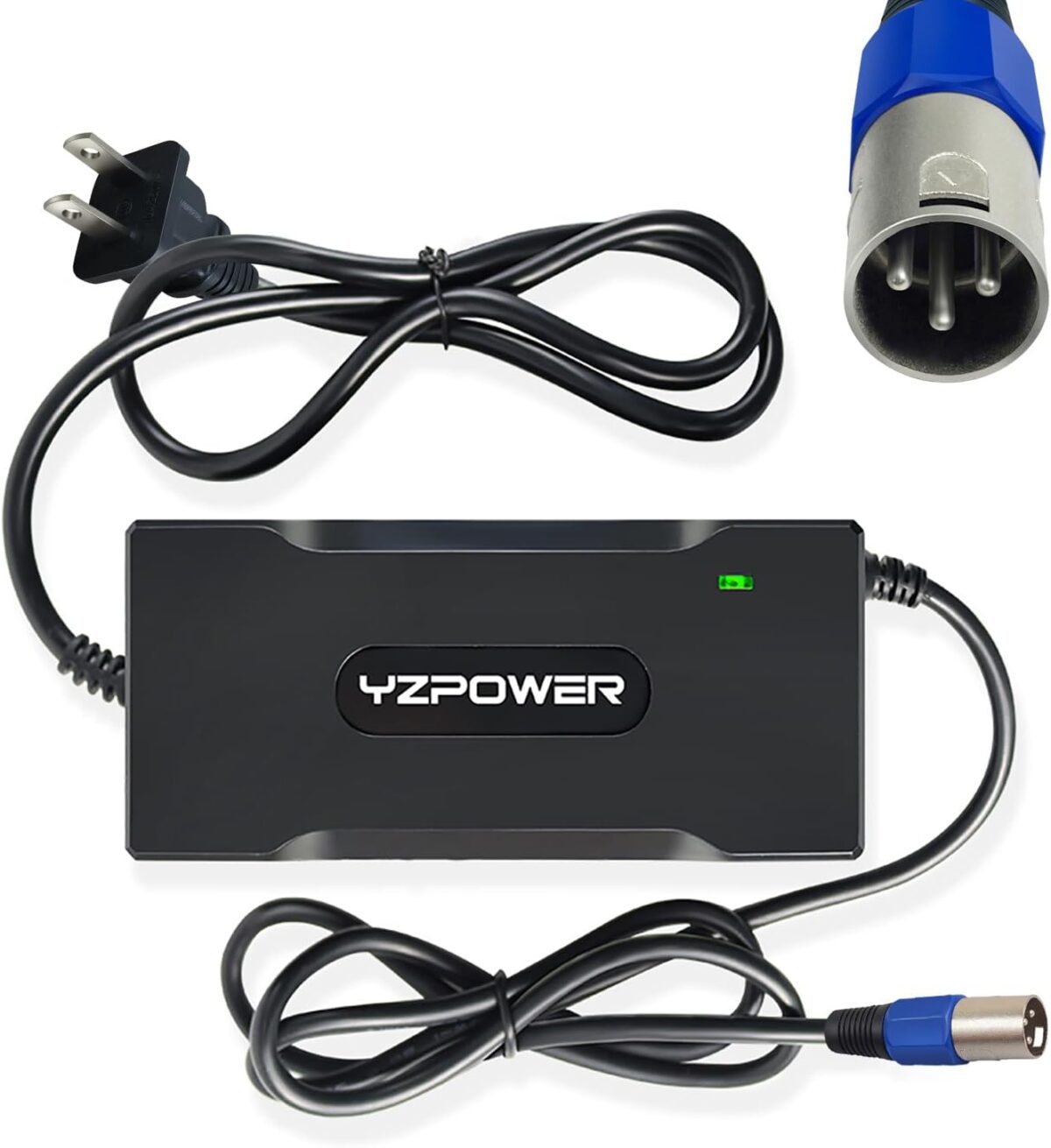 54.6V 48V 2A Battery Charger for Electric Scooter - Image 3