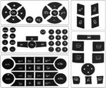 Mercedes-Benz 2007-2014 Interior Button Repair Kit - Image 2