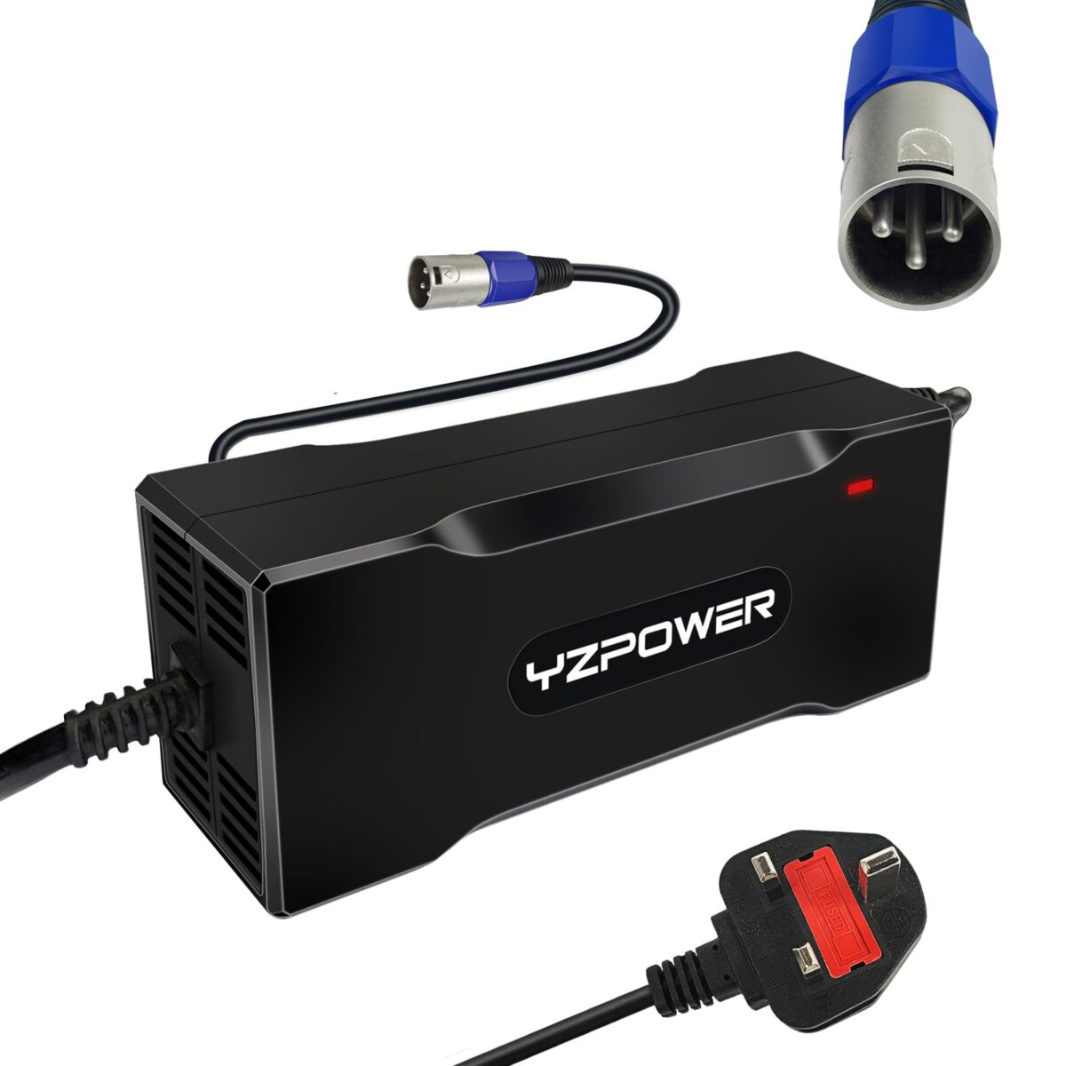 54.6V 48V 2A Battery Charger for Electric Scooter - Image 2