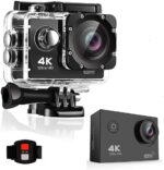 BSLVWG Action Camera 20mp Wifi 30m Waterproof
