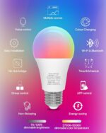 Lepro B1 Ai Smart Bulb, E27 Wifi Bulb, Music Sync 4 Packs - Image 2