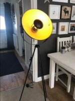 Osasy Vintage Retro Studio Floor Lamp in Black Gold - Image 3