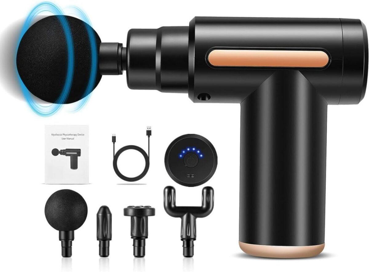 6 Speeds Massage Gun, Cordless Handheld Deep Tissue Muscle - Image 3