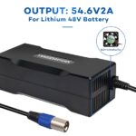 54.6V 48V 2A Battery Charger for Electric Scooter
