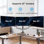 Huanuo Triple Monitor Mount for 17 to 32 Inch