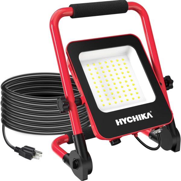50w Led Work Light, Hychika 12000lm Construction Light