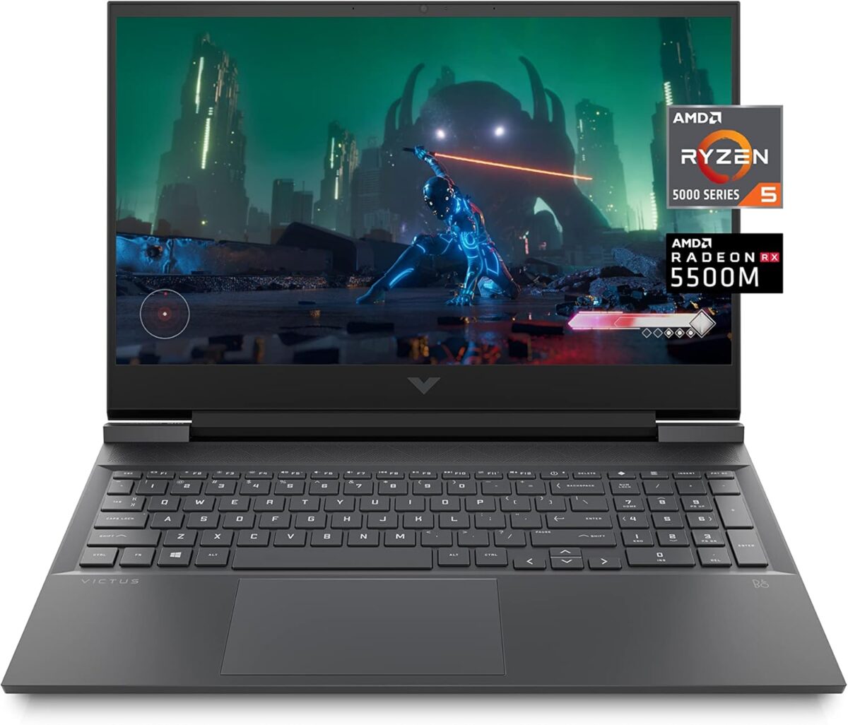 HP Victus Gaming Laptop, AMD Ryzen 5 5600H, AMD 4GB Radeon RX 6500M Graphics - Image 2
