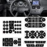 Mercedes-Benz 2007-2014 Interior Button Repair Kit