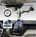 Tablet iPad Mount Holder for Truck Car Super Suction Cup - Image 4