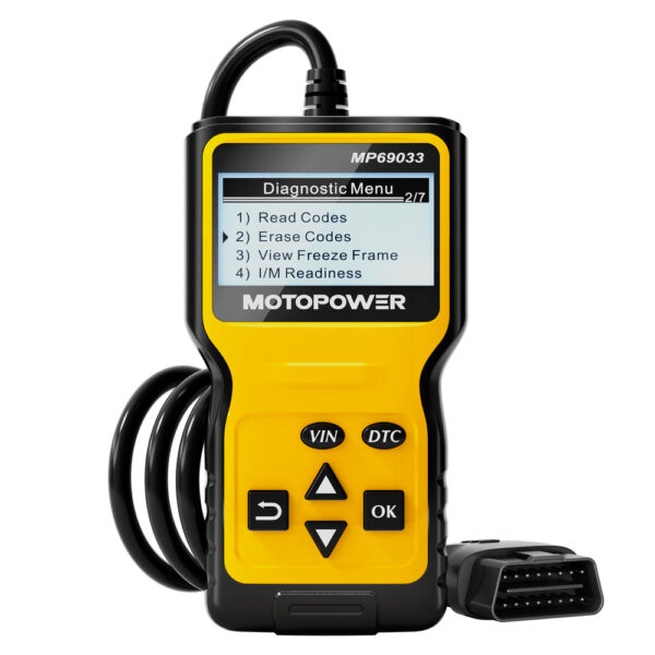 Motopower Obd2 Scanner Universal Car Engine Fault Code Reader