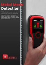Wall Scanner 5 in 1 LCD Electronic Detector Wire Metal Pipes, Stud Finder - Image 3