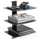 Suptek 3 Floating Shelf Wall Bracket With Tempered Glass - Image 3